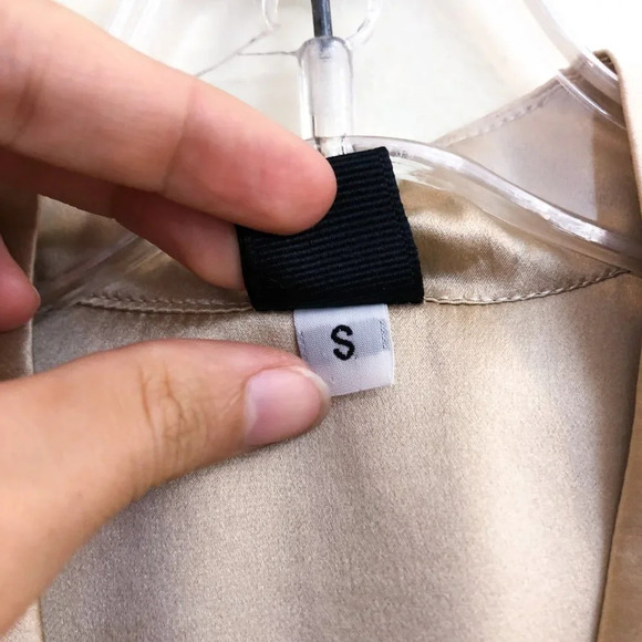 Sir The Label Silk Colorblock Business Casual Designer Midi Dress S ALTERED - Picture 6 of 11